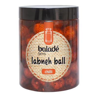 Balade Farms Labneh Ball With Chilli In Olive Oil - 500g