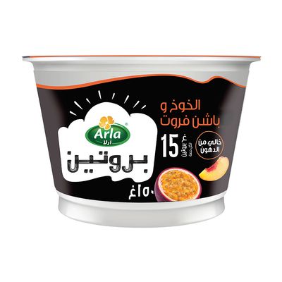 Arla Protein Yoghurt Peach & Passion Fruit Flavour Fat Free - 150g