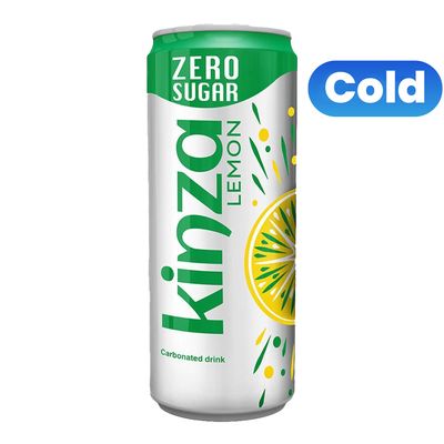 Kinza Soft Drink Lemon Zero Sugar 250 ML