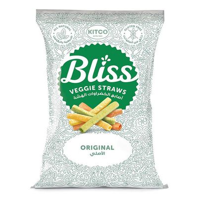 Kitco Bliss Veggie Straws Original Gluten Free 27 G