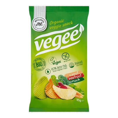 Organique Organic Veggie Snacks Carrots Beetroot Broccoli 85 G