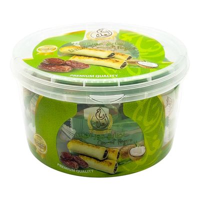 Retaj Alghala Coconut Fingers With Dates Filling 400g