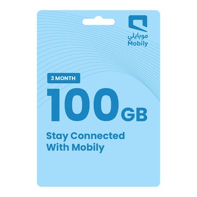 موبايلي نت 100 جيجا 3 شهور