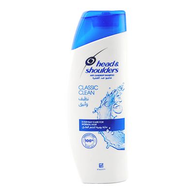 Head and Shoulders Shampoo Anti Dandruff Classic Clean For Normal Hair 400 ML