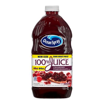 Ocean Spray Juice Cranberry and Pomegranate Flavor No Added Sugar (Imported) - 1.89L