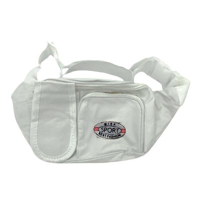 Sport Ihram Belt With Mobile Pocket White