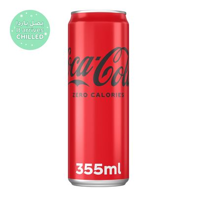 Coca Cola Soft Drink Zero- 355 ml