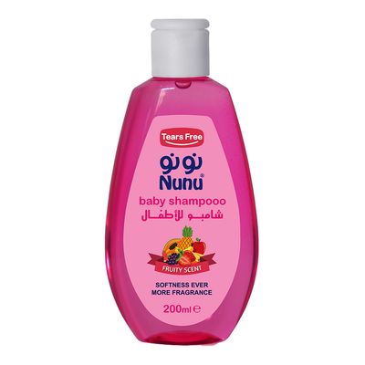 Nunu Baby Shampoo with Fruity Scent - 200ml
