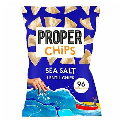 Proper Lentil Chips Sea Salt Flavor (Imported) - 85g