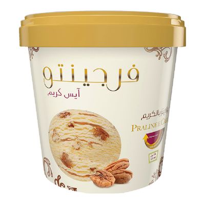 Fregento Ice Cream Pralines & Cream 125 ML