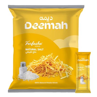 Deemah Farfsha Natural Salt Potato Sticks - 15g × 24