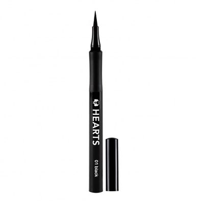 Hearts Liquid Eyeliner Black 01 - 1.2g