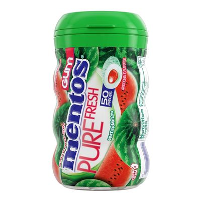 Mentos Gum Watermelon Sugar Free 50 Pieces