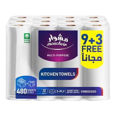 Mouchoir Tissue Roll 9 + 3 Free