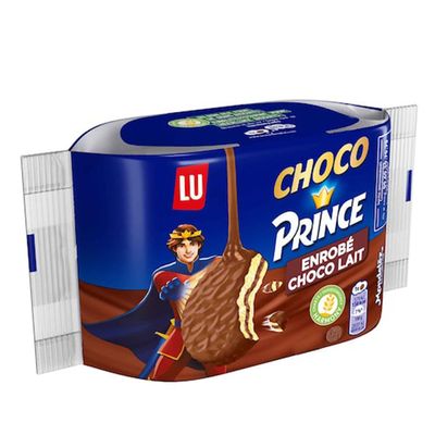 Lu Biscuits Prince With Chocolate Imported 28.5 G × 6
