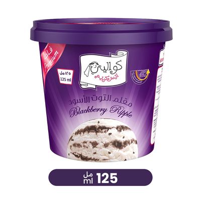 Kwality Ice Cream Blackberry Ripple 125 ML