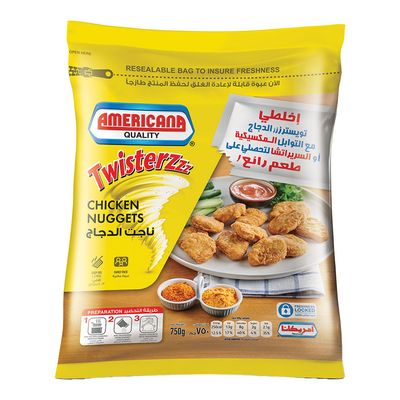 Americana Chicken Nuggets Twisterz 750 G