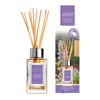 اريون معطر المنزل أعواد برائحة الفانيلا واللافندر والباتشولي 85 مل