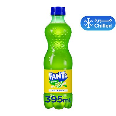 فانتا مشروب غازي بنكهة الحمضيات - 395 مل