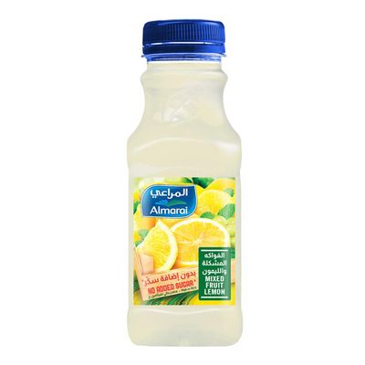 Almarai Juice Mixed Fruits & Lemon Flavor No Added Sugar 300 ML