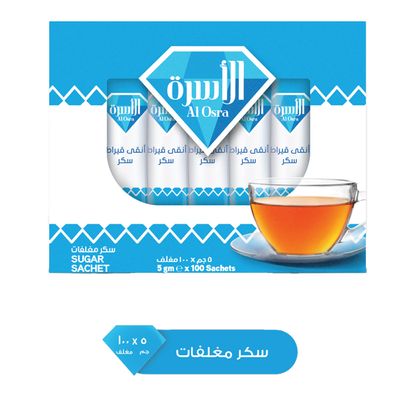 الأسرة سكر 100 مغلف 500 جرام