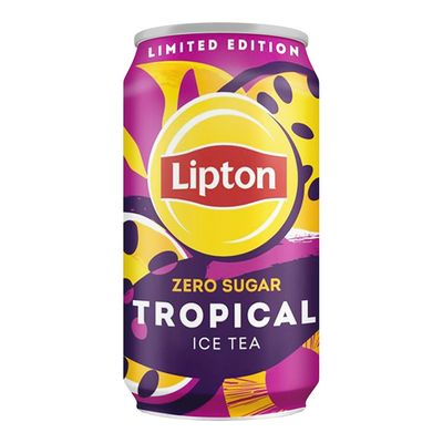 ليبتون شاي مثلج تروبيكال بدون سكر 310 مل