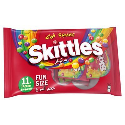 Skittles Candy Fruits 18 G × 11