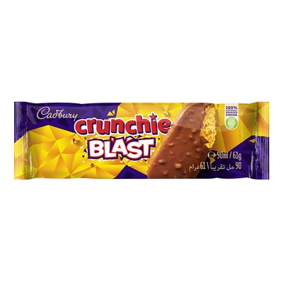 Cadbury Ice Cream Crunchie Blast With Chocolate & Honey 90 ML
