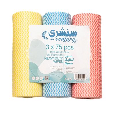 Century Gate All Purpose Heavy Duty (25 × 31cm) - 75pcs × 3