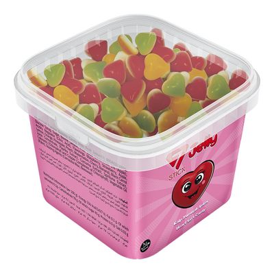 7 Stick Candy Jelly Heart 150 G