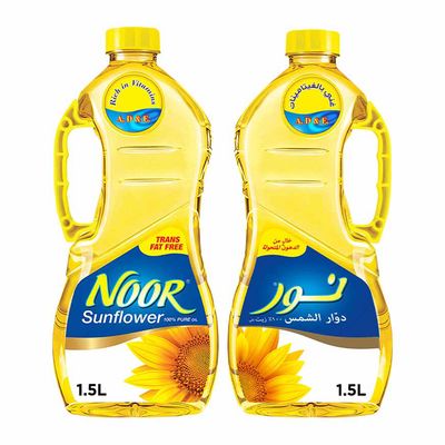 Noor Oil Sunflower - 1.5l × 2