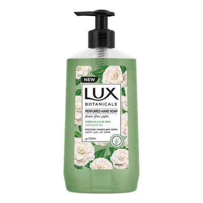 لوكس صابون سائل لليدين بزهرة الكاميليا و الصبار - 500 مل