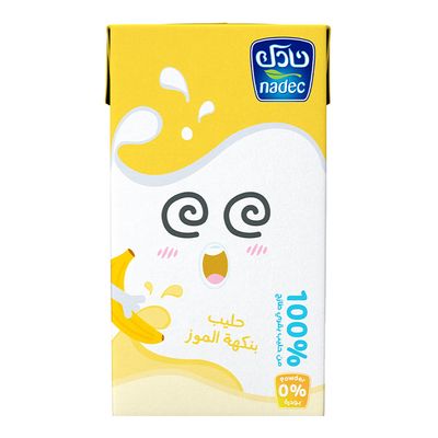 Nadec Milk Banana Flavor - 125ml