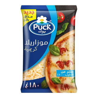 بوك جبن موزاريلا مبشورة 180 جرام