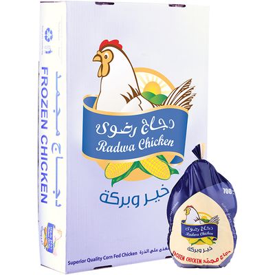 دجاج رضوى مجمد 700 جرام × 10
