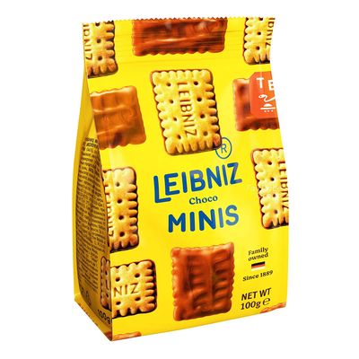 B.leibniz Biscuit Minis With Chocolate 100 G