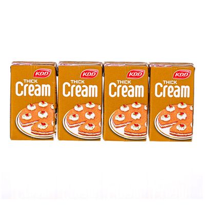 KDD Cream Thick 125 G × 4