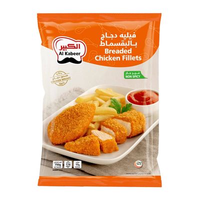 الكبير فيليه دجاج مغلف بالخبز 750 جرام