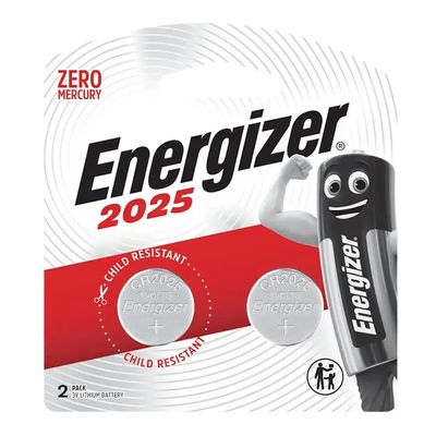 Energizer Lithium Battery ECR2025 3V - 2 Pieces