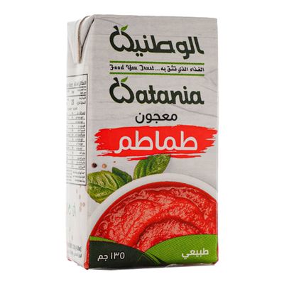 الوطنية معجون طماطم - 135 جرام 