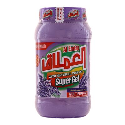 Al Emlaq Super Gel Multipurpose Cleaner with Natural Pine Oil Lavender Scent - 500ml