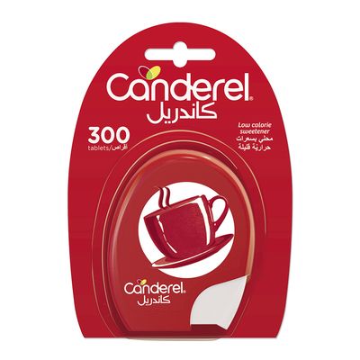Canderel Sweetener Low Calories 300 Tablets