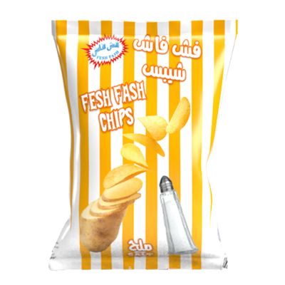 Fesh Fash Chips Salt Flavor 160 G