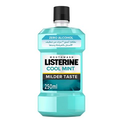 Listerine Mouthwash Cool Mint Milder Taste 250 ML