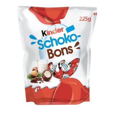 Kinder Chocobons Chocolate With Milk & Hazelnut - 225g