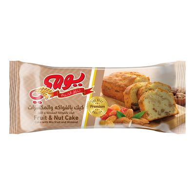 Yaumi Cake With Mixed Fruits And Almonds 450 G