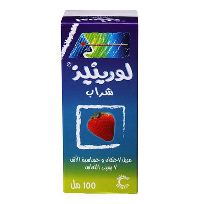 Lorinase Syrup Antihistamine-Decongestant Non-Sedating 100 ML