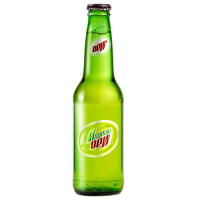 Mountain Dew Soft Drink Glass Bottle 250 ML