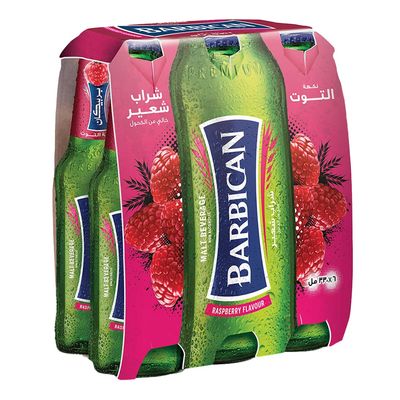 بربيكان شراب شعير بنكهة التوت 330 مل × 4