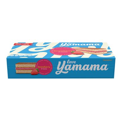 Gandour Yamama Cake Strawberry 20 G × 12 Box